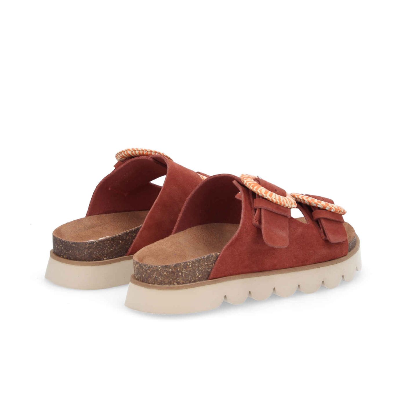 SANDY SLAP W - SUEDE - MARRONE